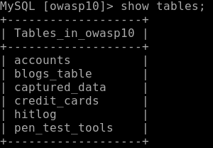 MySQL_show_tables