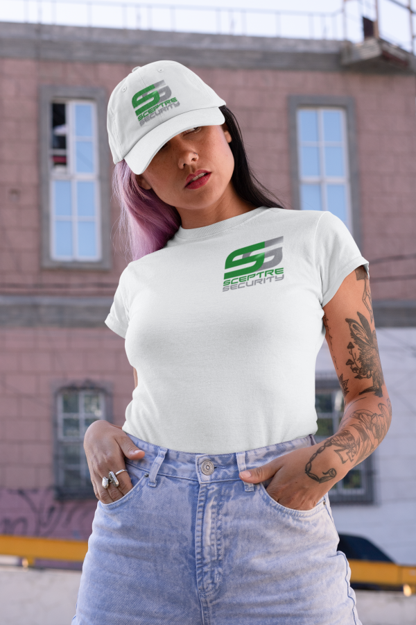 SS female hat tshirt white